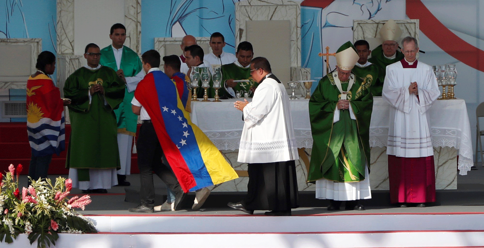 El papa Francisco, en la misa de clausura de la JMJ de Panamá