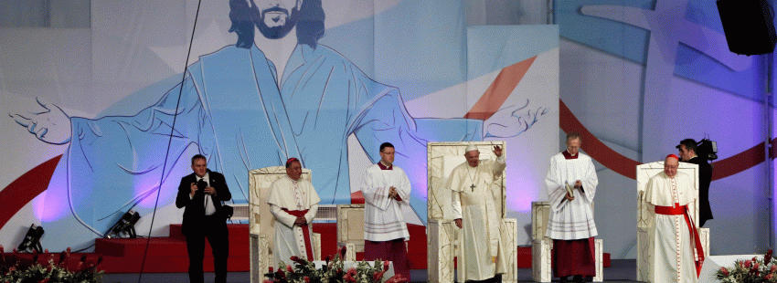 El papa Francisco en la Vigilia de la JMJ de Panamá