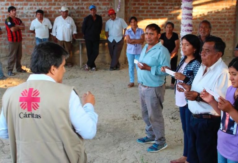 Cáritas Perú promueve la prevención de desastres humanitarios ante la llegada del fenómeno del