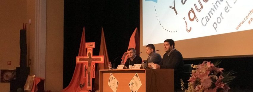 El salesiano Rossano Silva en las jornadas vocacionales de Confer