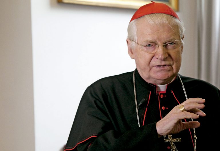 El cardenal arzobispo emérito de Milán, Angelo Scola