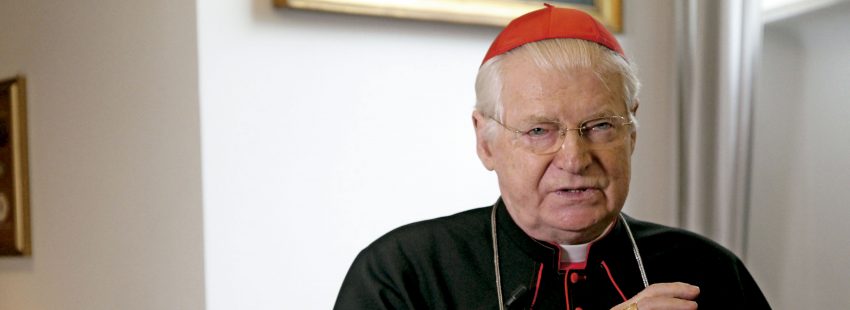 El cardenal arzobispo emérito de Milán, Angelo Scola