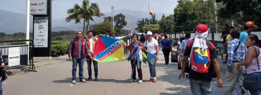 La caminata continental ‘huellas de ternura’ ya está en Colombia