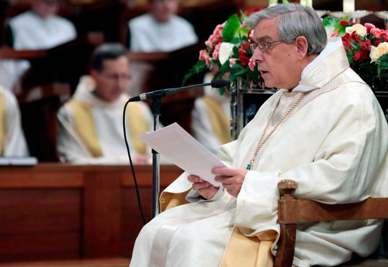 El abad del monasterio de Montserrat, Josep Maria Soler