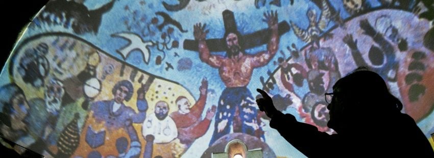 Pinturas en la iglesia de Palau-Sator