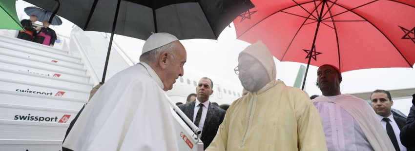 Papa en Marruecos. Francisco con Mohamed VI
