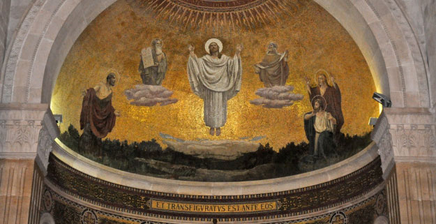 Mosaico de la Transfiguración en Israel