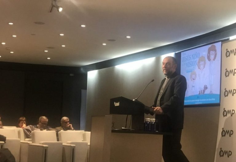 El director de OMP, José María Calderón