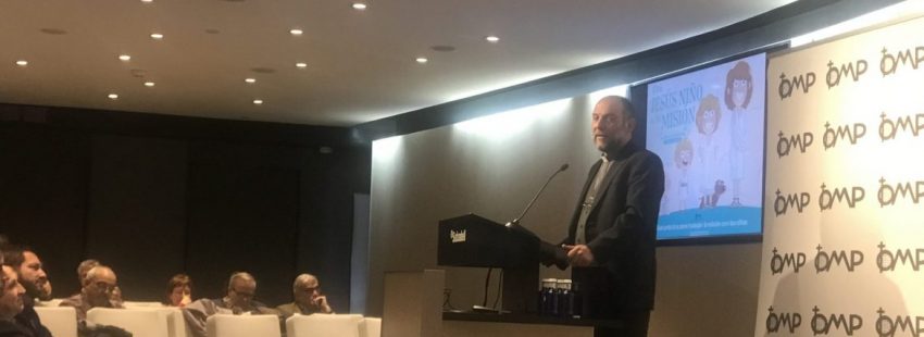 El director de OMP, José María Calderón