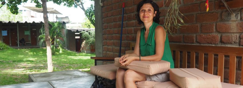 Marita Bosch, miembro del Equipo Itinerante fundado por el P. Perani en Brasil, y que recorre la