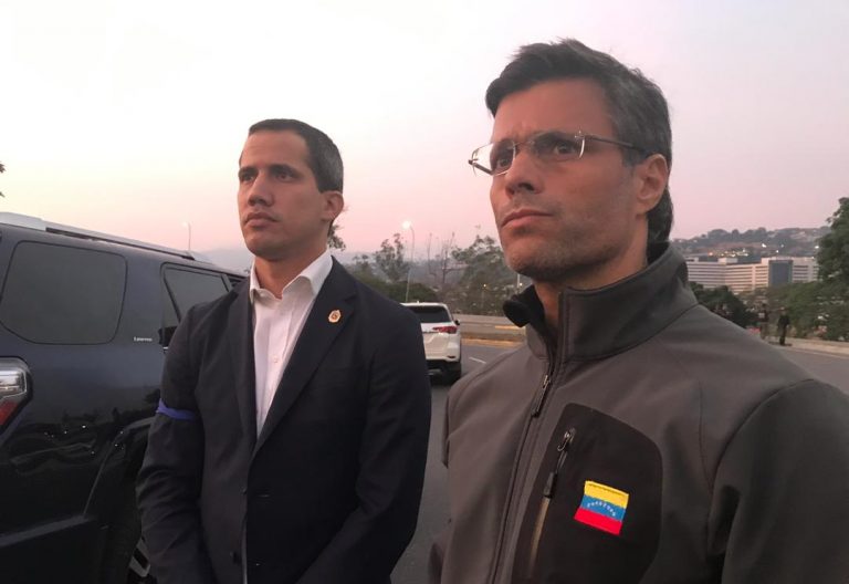 Última hora en Venezuela: Leopoldo López, liberado, inicia junto a Juan Guaidó “la fase final