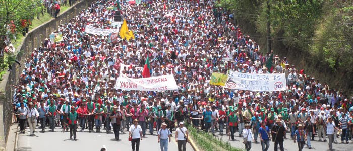 Organizaciones panamazónicas se solidarizan con los indígenas colombianos tras protesta de 27