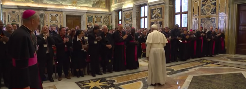 audiencia papa biblistas