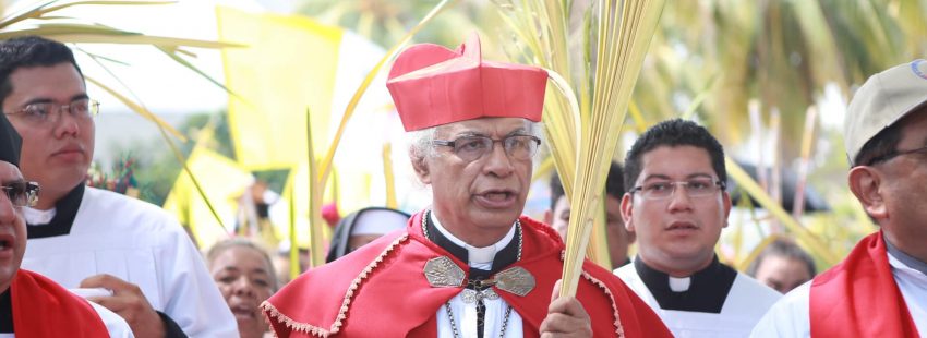 Las cruces negras y el deseo del cardenal de Nicaragua en Semana Santa
