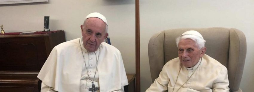 Francisco, en el 92 cumpleaños de Benedicto XVI