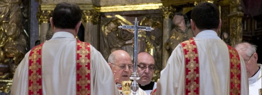 Ricardo Blázquez, en la misa crismal de Valladolid