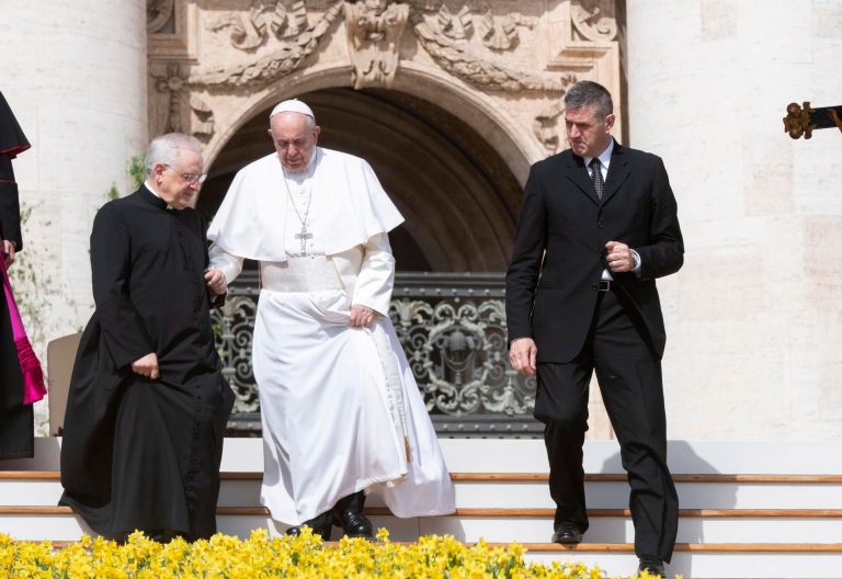 El papa Francisco en la audiencia general