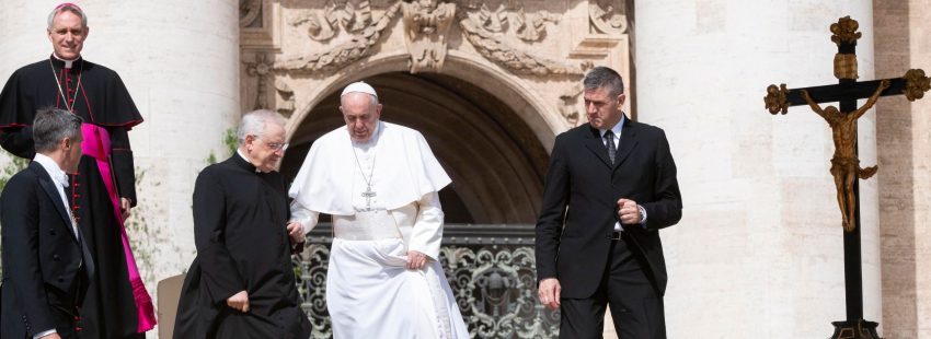 El papa Francisco en la audiencia general