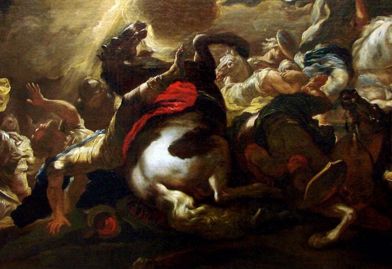 La conversión de San Pablo, de Luca Giordano