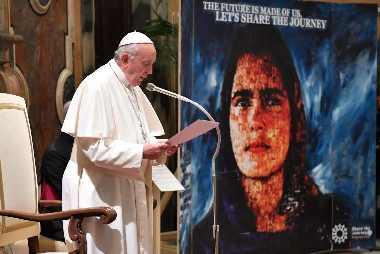 El papa Francisco, en audiencia con Caritas Internationalis