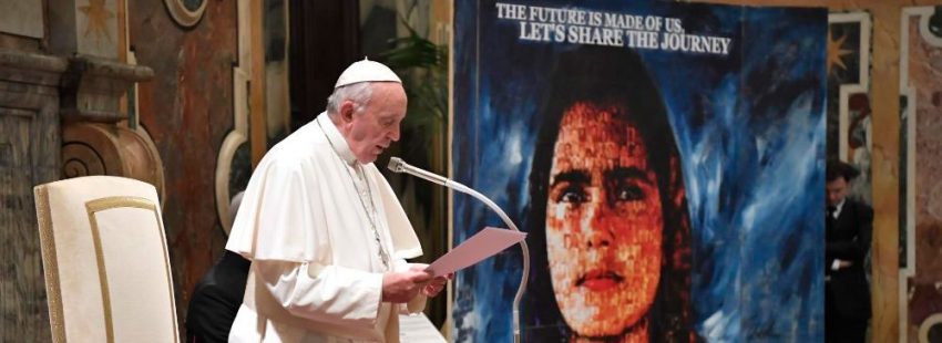 El papa Francisco, en audiencia con Caritas Internationalis