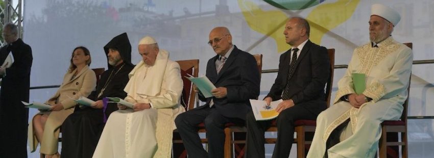 papa encuentro por la paz