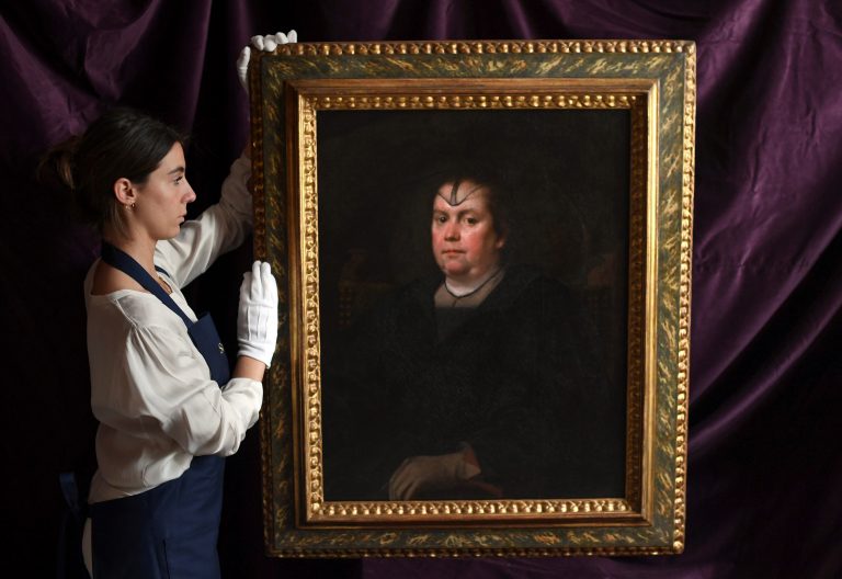 Cuadro de Olimpia, la amante de Inocencio X, obra de Velázquez