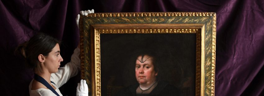 Cuadro de Olimpia, la amante de Inocencio X, obra de Velázquez