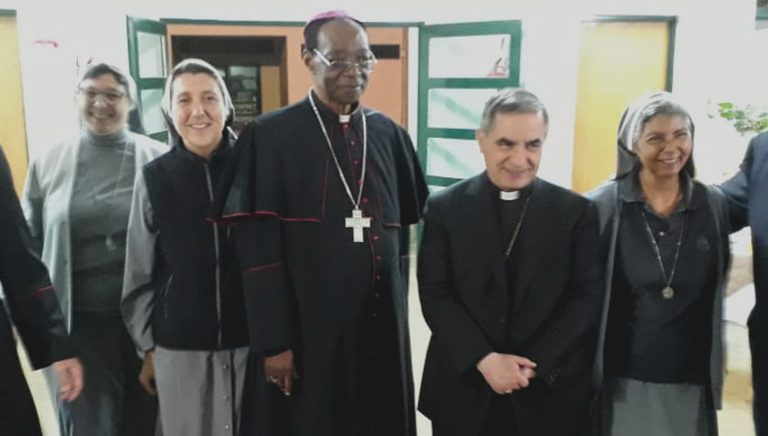 León Kalenga, el nuncio en Argentina, recientemente fallecido