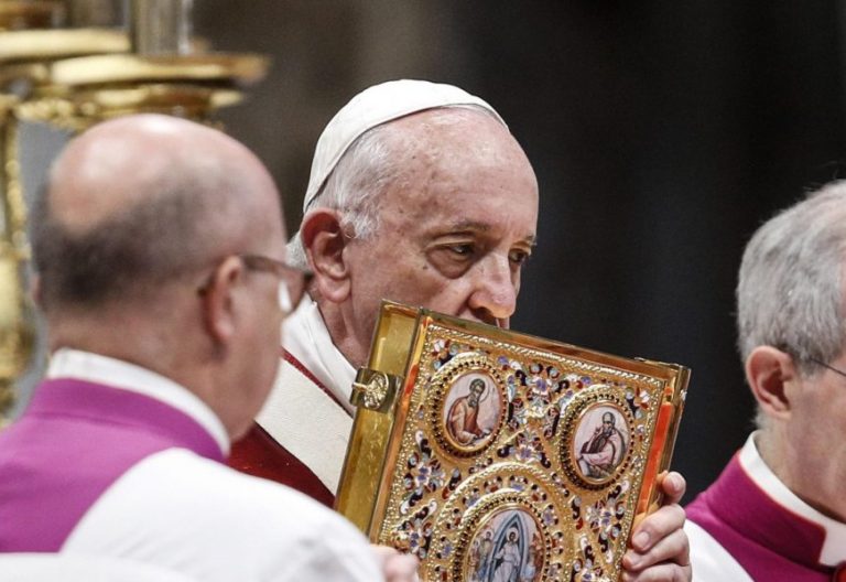 El Papa Francisco, en la fiesta de san Pedro y san Pablo/EFE