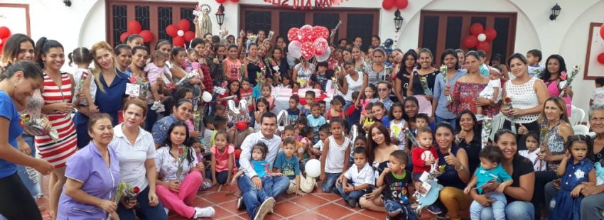 Familias migrantes venezolanas seguras en frontera de la mano de Cáritas Colombia
