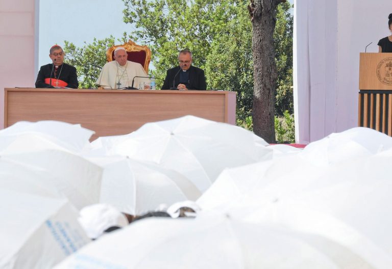 El papa Francisco visita Nápoles