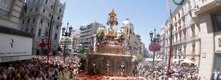 procesion del corpus christi en granada