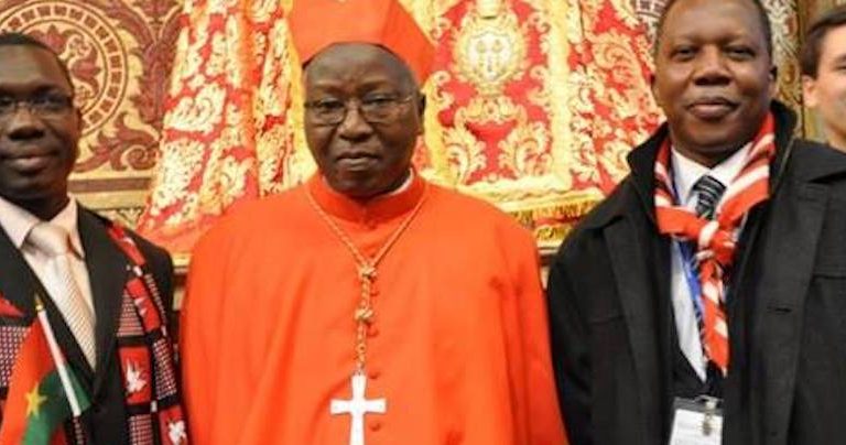 El presidente de los obispos africanos, Philippe Ouédraogo, positivo en coronavirus