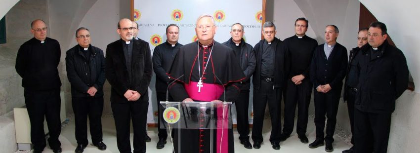 José Manuel Lorca Planes, obispo de Cartagena (Murcia)