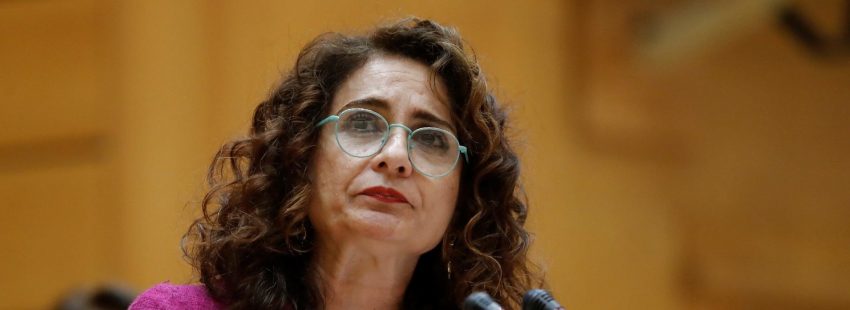 María Jesús Montero, ministra de Hacienda en el primer Gobierno socialista de Pedro Sánchez