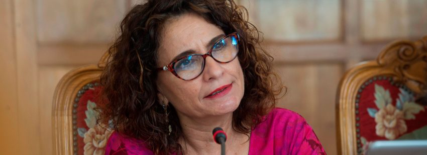 María Jesús Montero, ministra de Hacienda