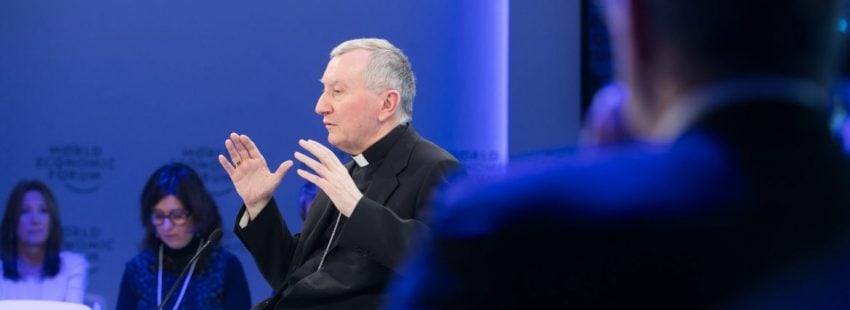 El cardenal Pietro Parolin, en una imagen de archivo/ World Economic Forum-Ciaran McCrickard