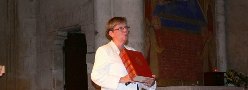 La teóloga francesa Isabelle Parmentier