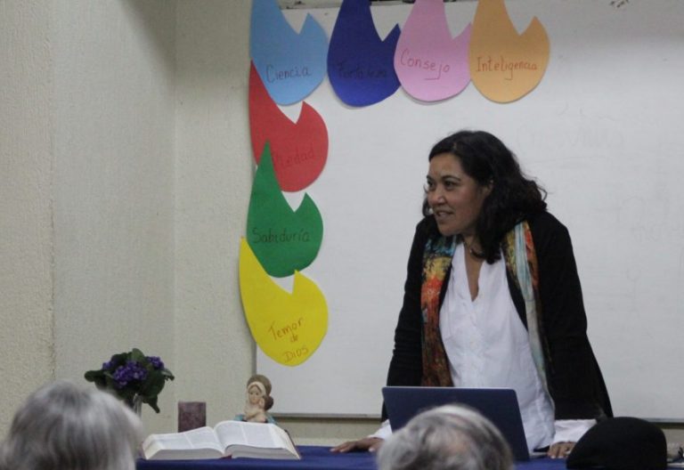 La teóloga Sandra Arenas