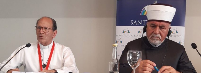 Alejandro Solalinde, en el Encuentro por la Paz de Sant´Egidio