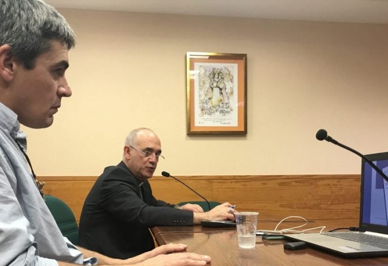 Luis Alfonso Zamorano y Arturo Ros