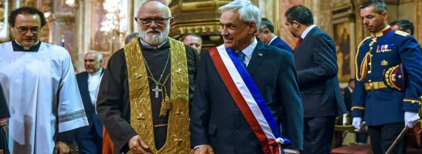 Obispos chilenos celebran Te Deum, en aniversario patrio