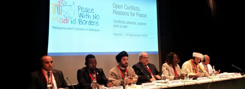 Mesa redonda del Encuentro por la Paz 2019 sobre 'Conflictos abiertos, razones para la paz'