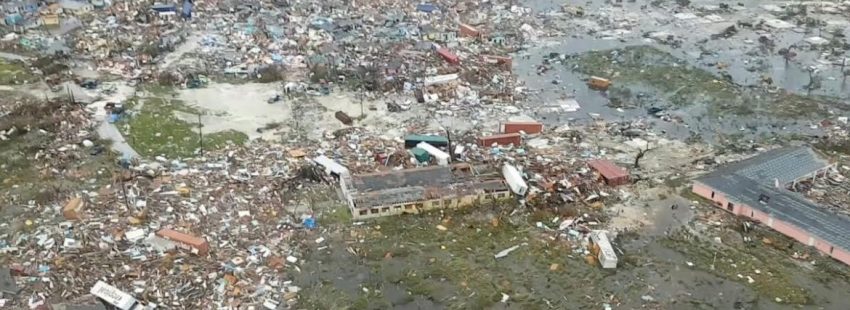 El CELAM con las víctimas del huracán Dorian