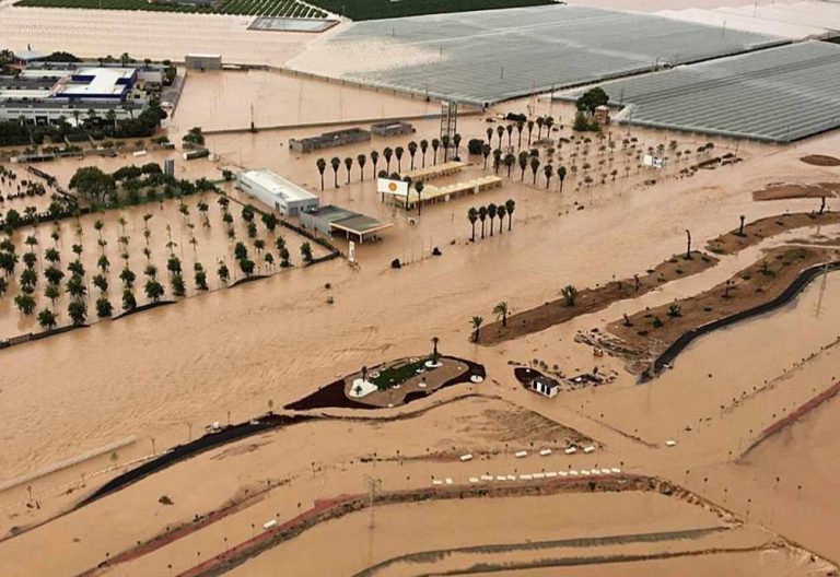 efectos inundaciones gota fria los alcazares murcia septiembre 2019