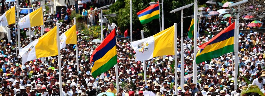 El papa Francisco en Isla Mauricio