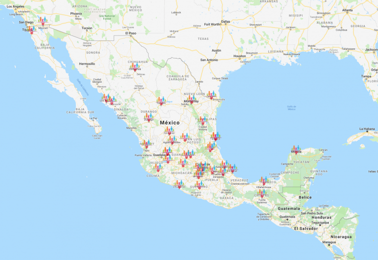 El FNF lanza mapa interactivo con detalles de las marchas por la vida y la familia en México