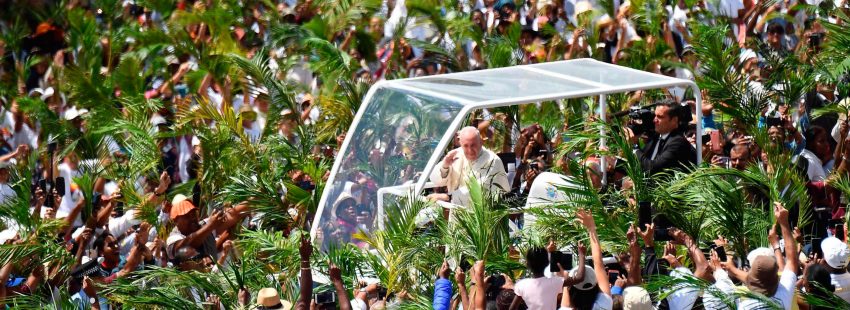 El papa Francisco en Isla Mauricio