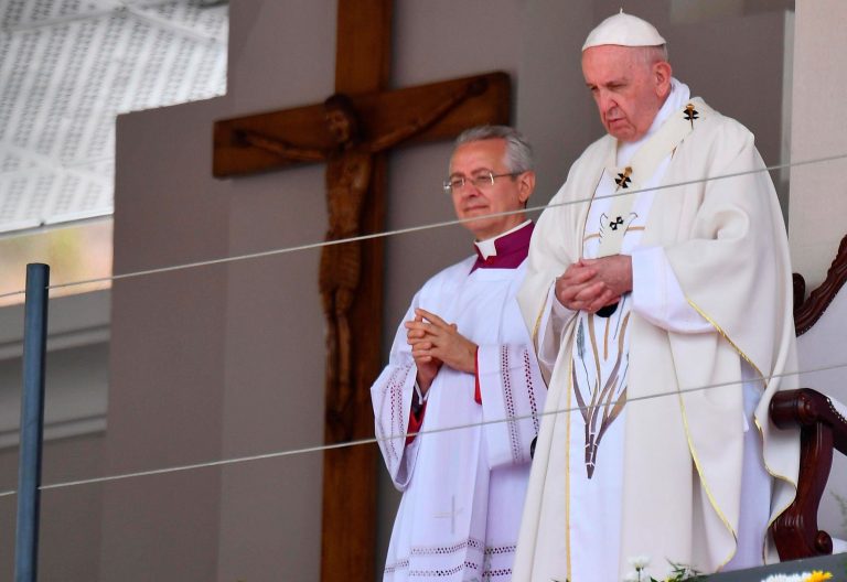 El papa Francisco en Isla Mauricio